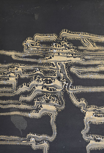 Monotype "Chichen Itza" by Normandie Hand