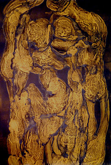 Monotype "Helios, the Sun" by Normandie Hand