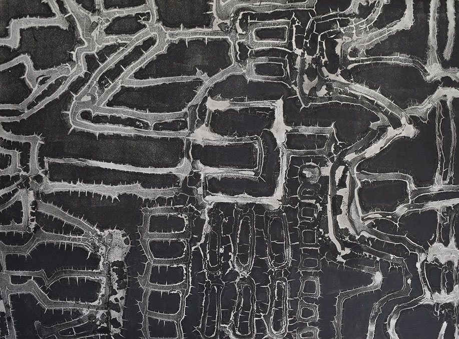 Monotype "Industrial Site" by Normandie Hand