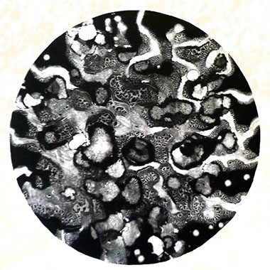 Monotype "Trifecta" by Normandie Hand