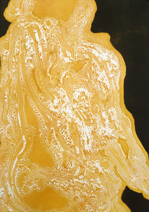 Monotype "Keep It in Circulation" by Normandie Hand