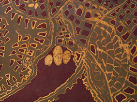 Monotype "Red Sea" by Normandie Hand