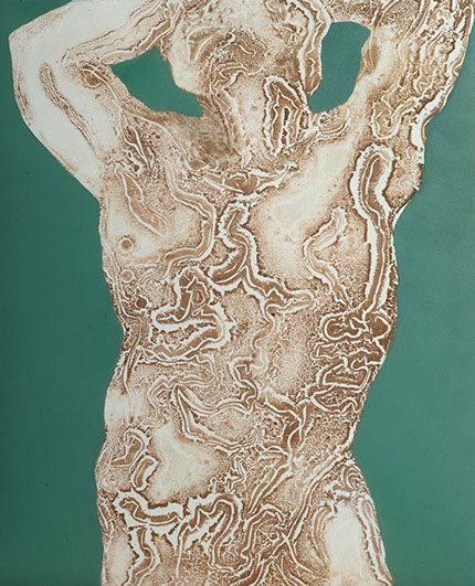 Monotype "Regrets" by Normandie Hand