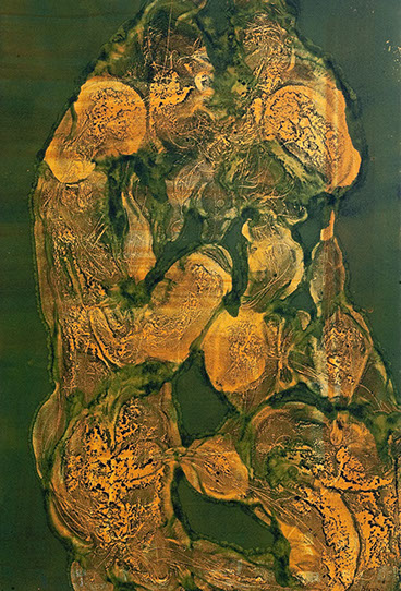 Monotype "Romeo and Juliet" by Normandie Hand