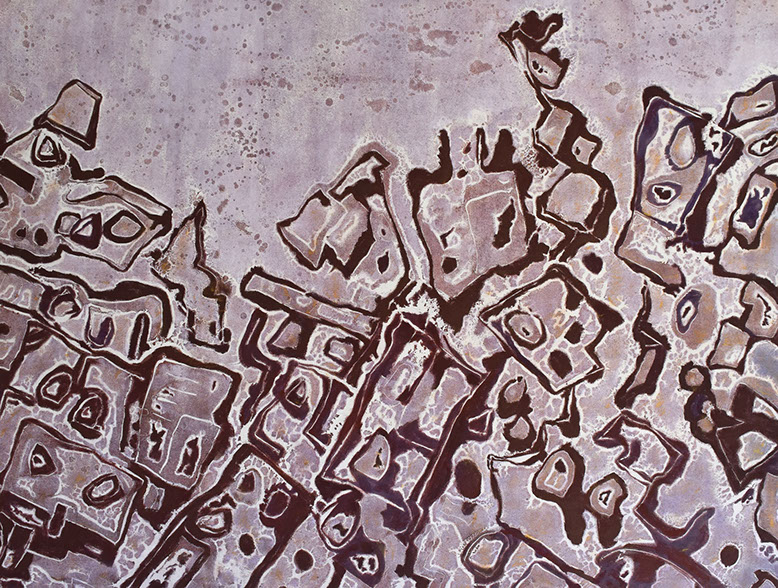 Monotype "Sahara Desert" by Normandie Hand