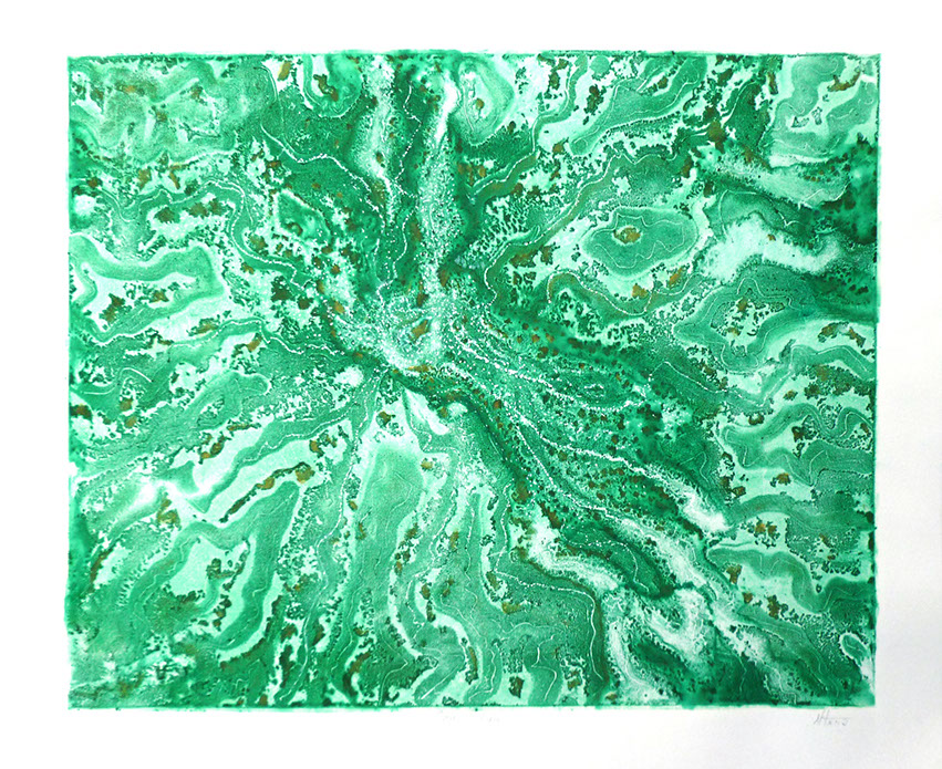 Monotype "Trifecta" by Normandie Hand