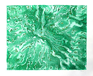 Monotype "Trifecta" by Normandie Hand